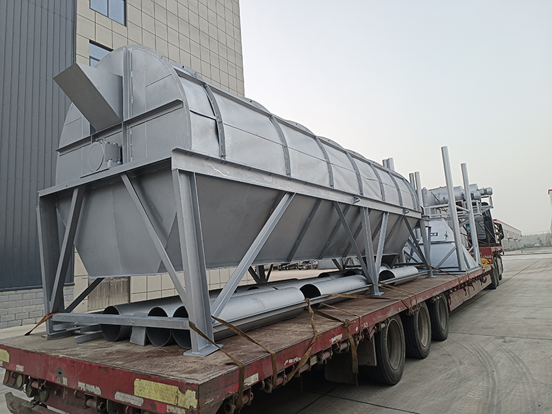 112單機(jī)脈沖袋式除塵器?八角篩發(fā)往浙江